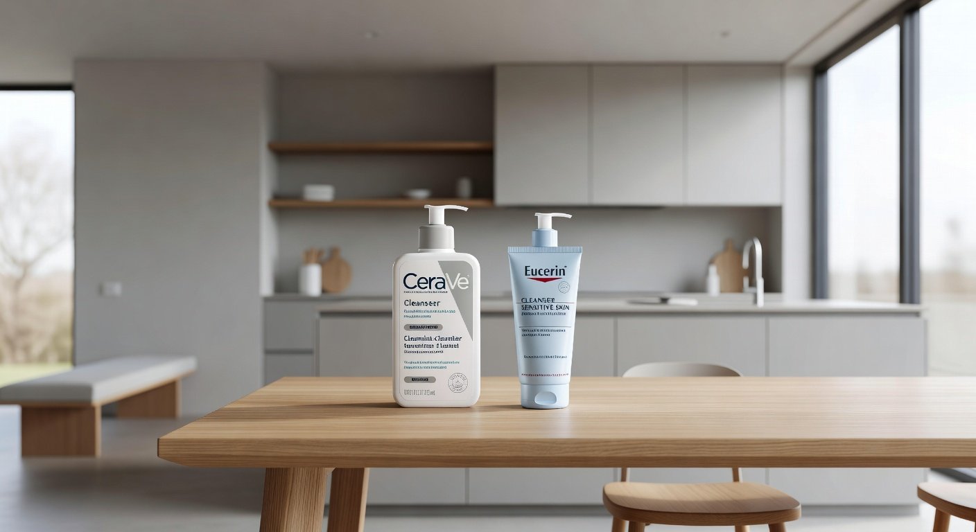 CeraVe of Eucerin: welke reiniger past bij gevoelige huid?