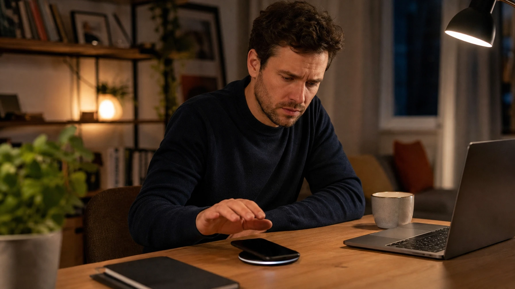 Draadloze oplader wordt warm: normaal of gevaarlijk?