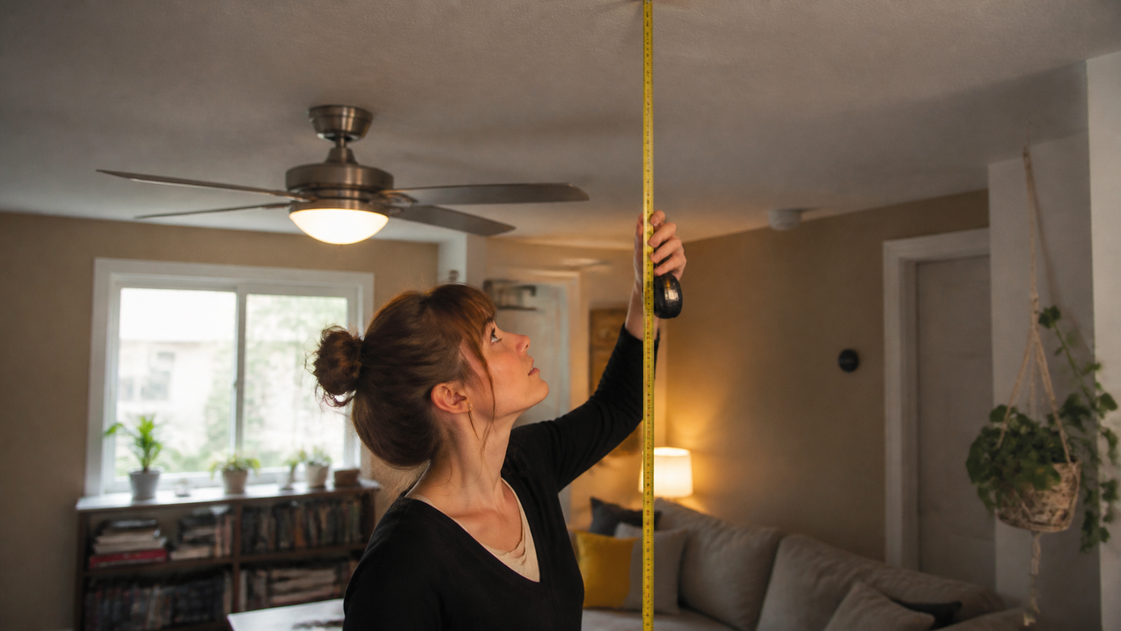 Plafondventilator met lamp voor laag plafond: zo kies je veilig